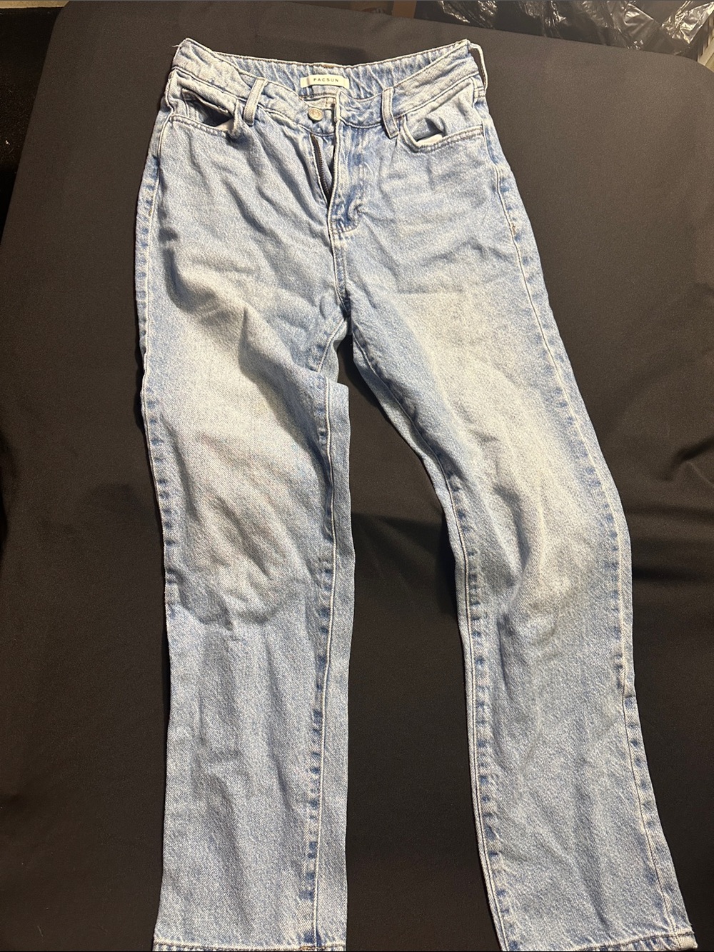 PacSun Light Blue Straight Leg Women's Mom Jeans